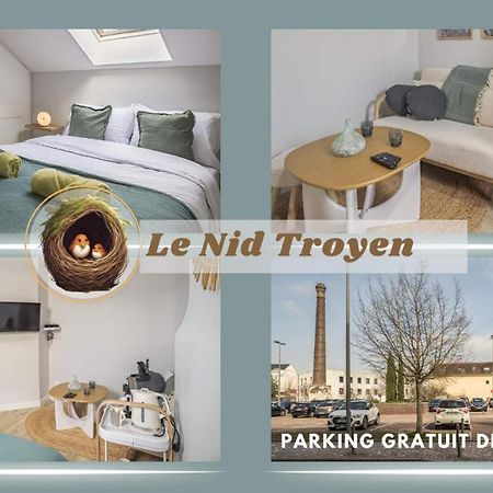Le Nid Troyen - Proche Hypercentre - 2 Pers Lägenhet Troyes Exteriör bild